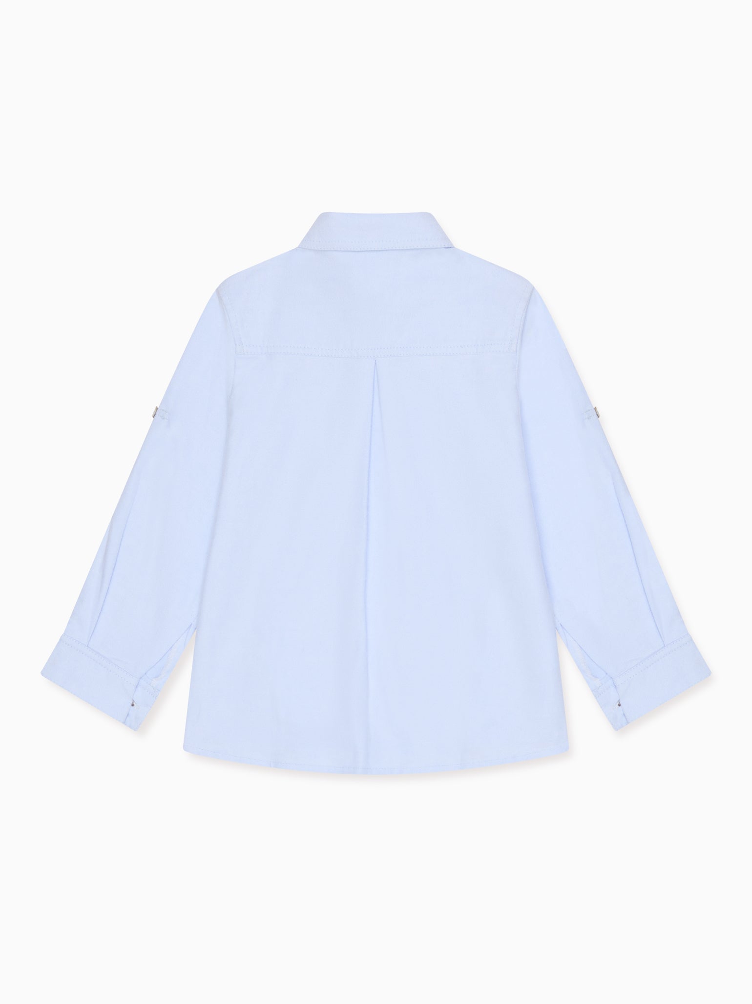 Light Blue Nico Brushed Cotton Boy Shirt