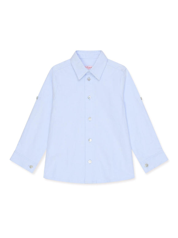 Blue Nico Long Sleeve Boy Shirt