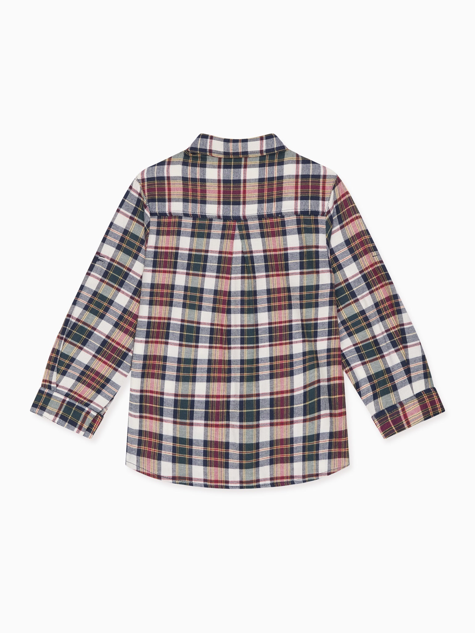 Black Tartan Nico Long Sleeve Boy Shirt