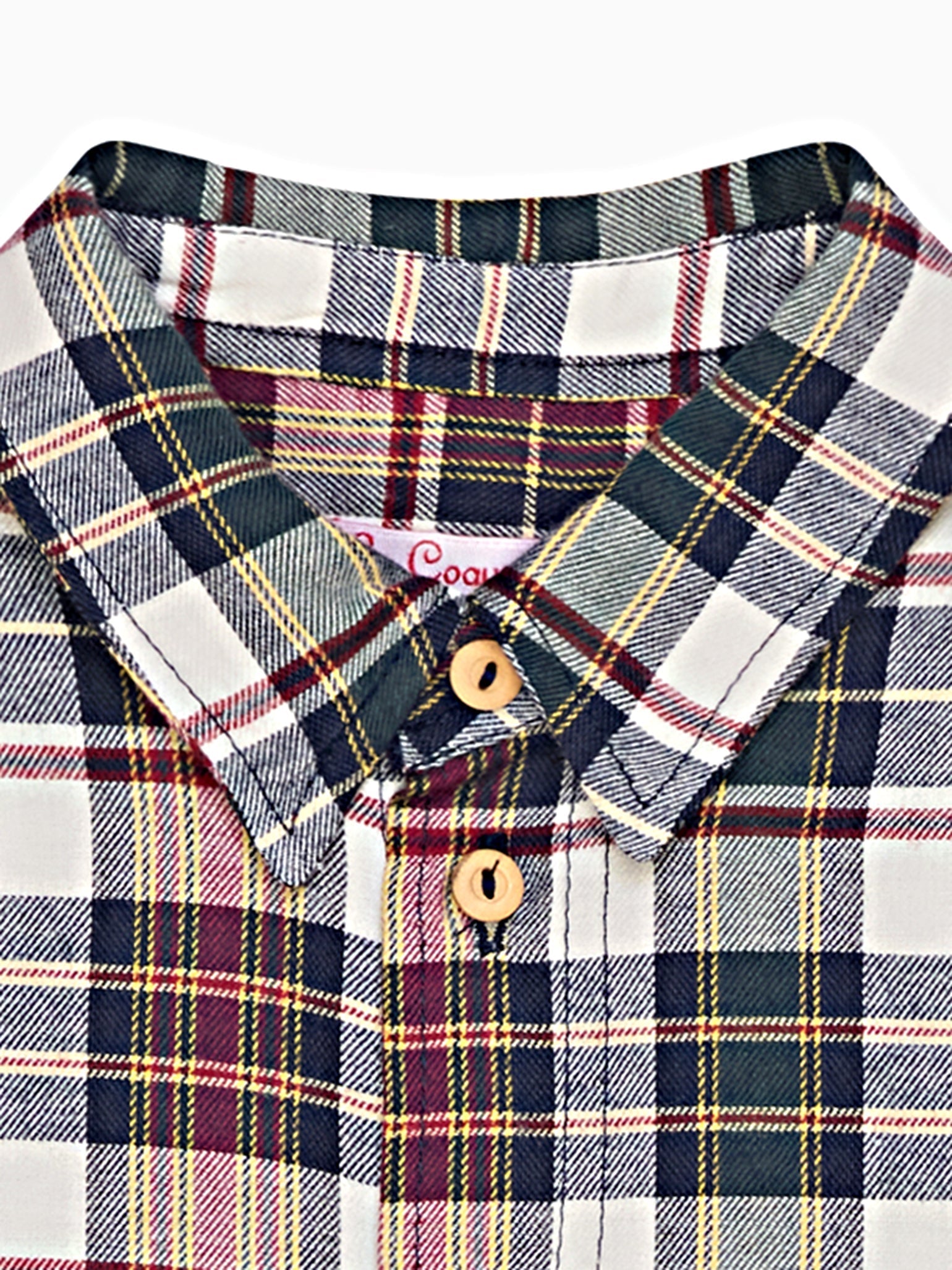 Black Tartan Nico Long Sleeve Boy Shirt