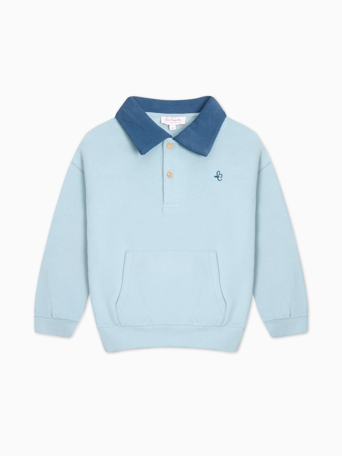 Dusty Blue Ivan Kids Sweatshirt