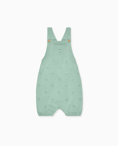 Sage Noa Cotton Baby Knitted Overalls