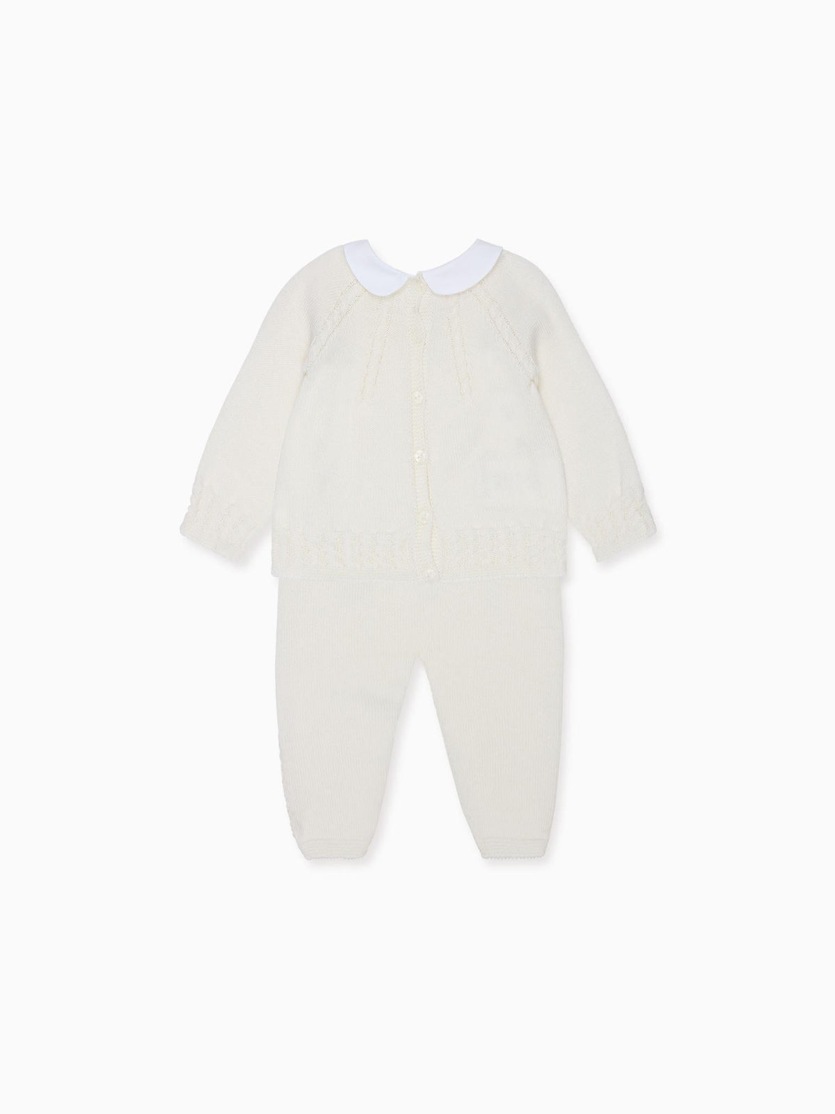 Ivory Noa Merino Baby Knitted Set