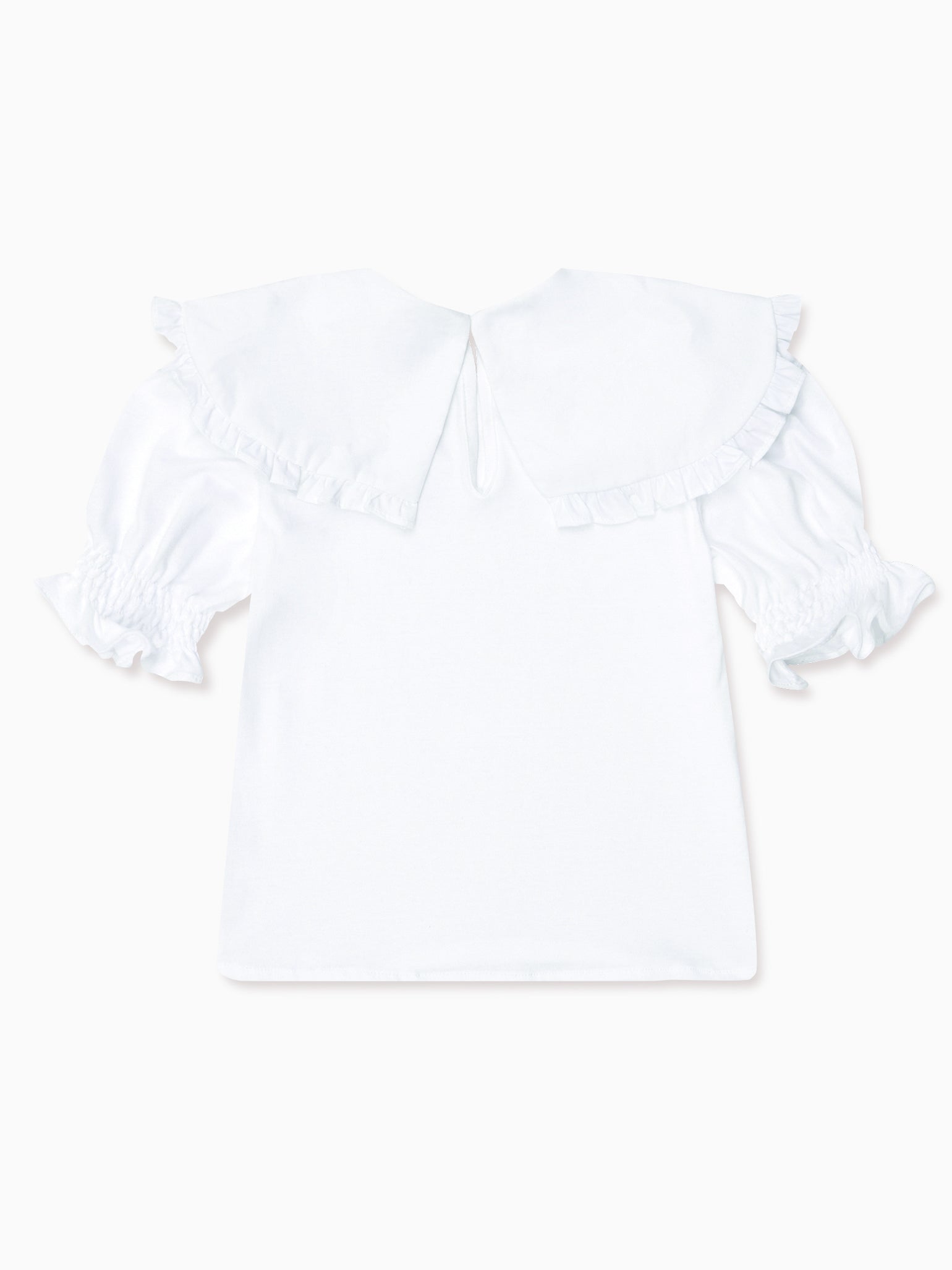 White Nolina Girl Cotton Top