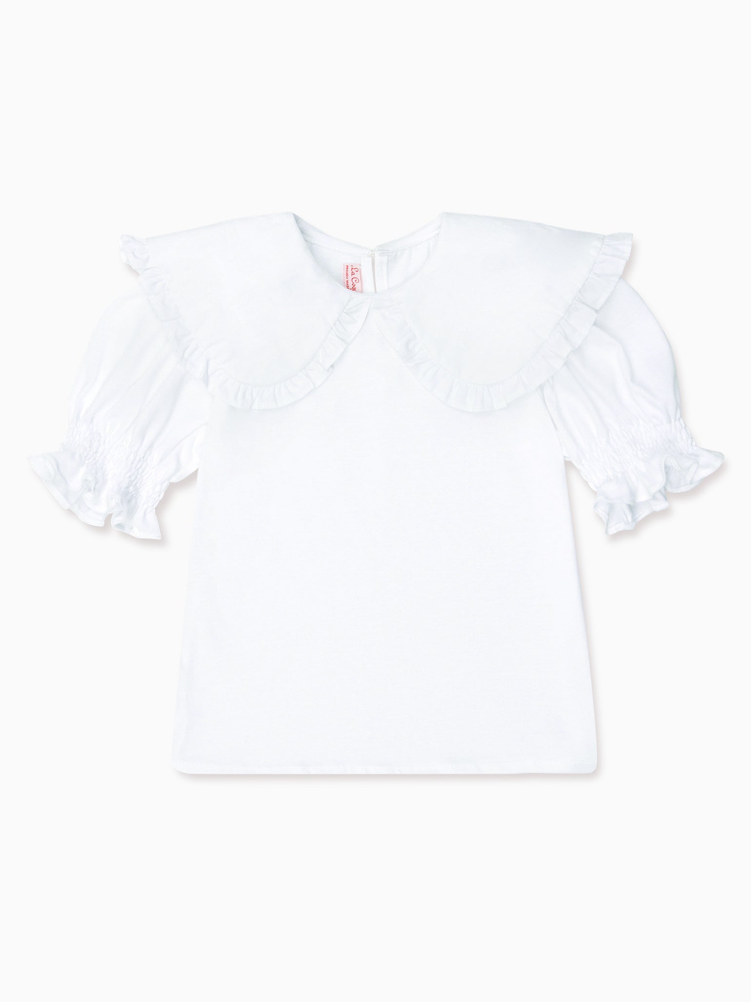 White Nolina Girl Cotton Top