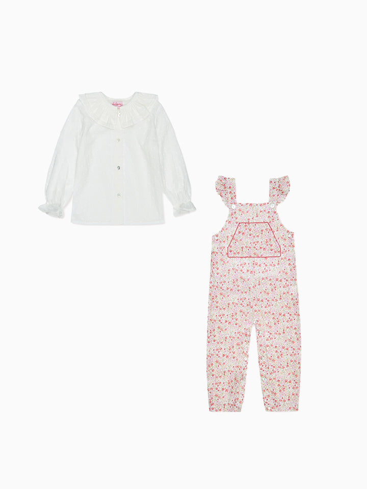 Nova Overalls & Lorna Shirt Baby Outfit Bundle