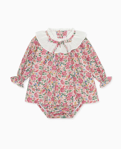 Pink Floral Odisea Baby Girl Set