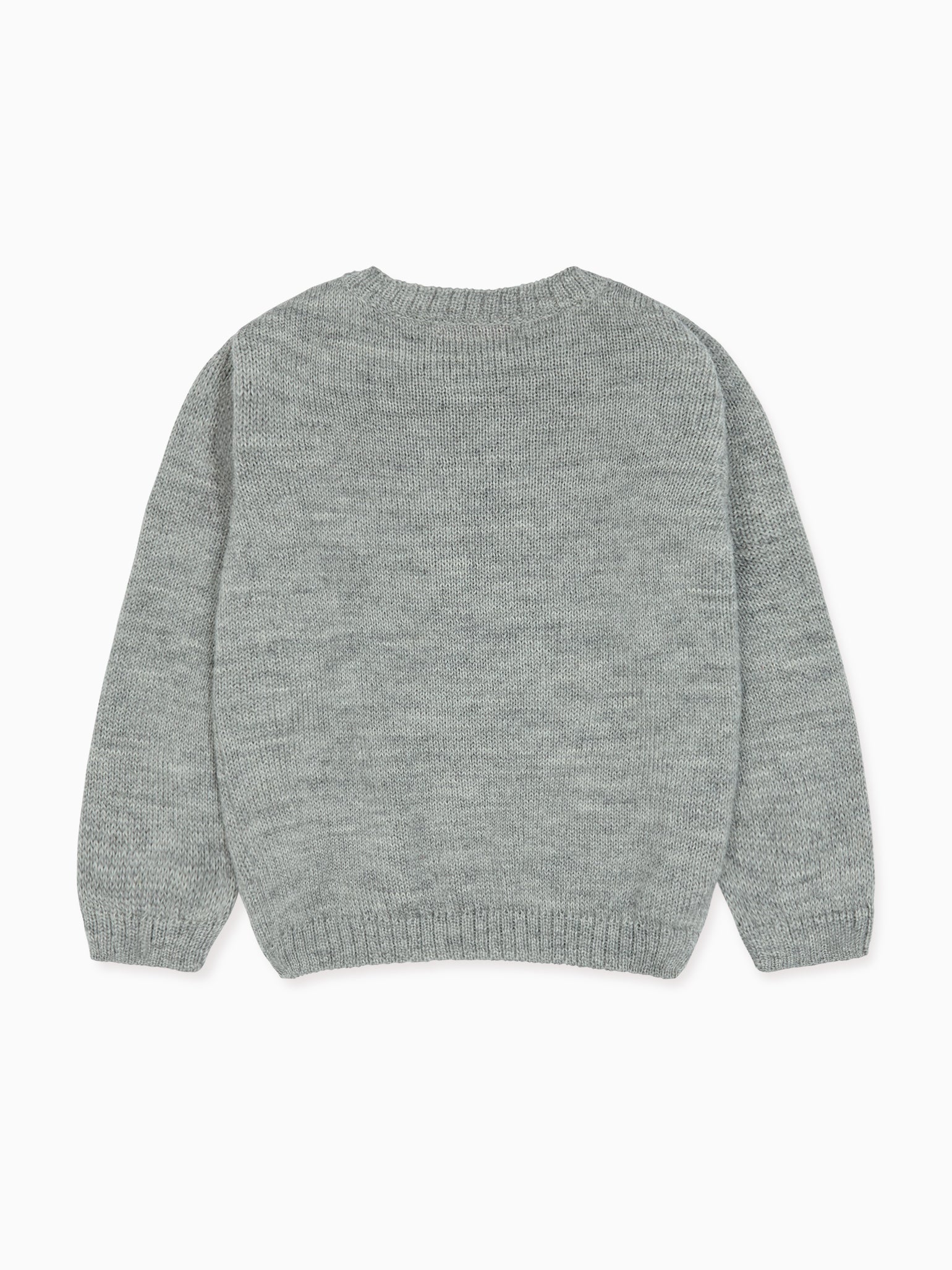 Raglan pullover / Baby alpaca gray sweater / light pullover for boy / girl / baby / toddler good / kids