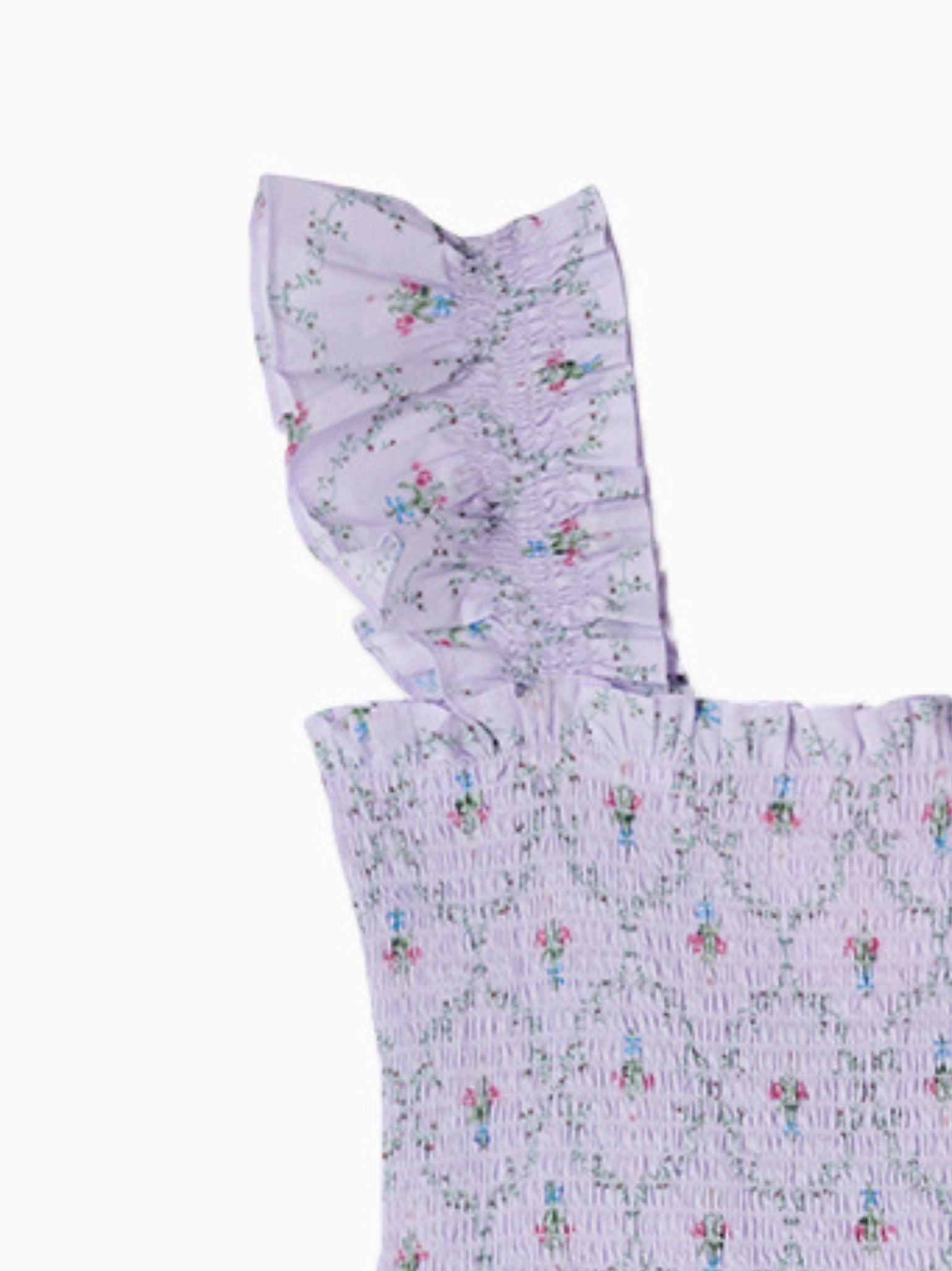 Hill House Home X La Coqueta Lilac Trellis Ellie Nap Dress