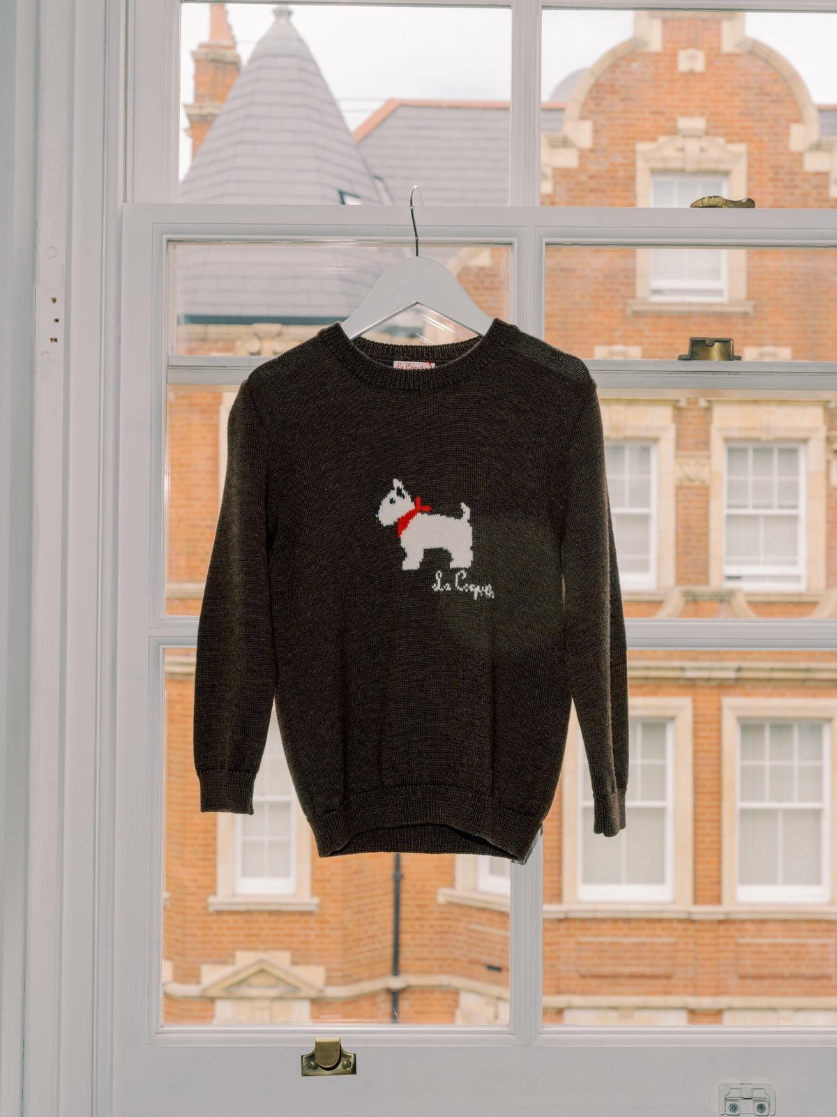 Chocolate Patricio Merino Kids Jumper