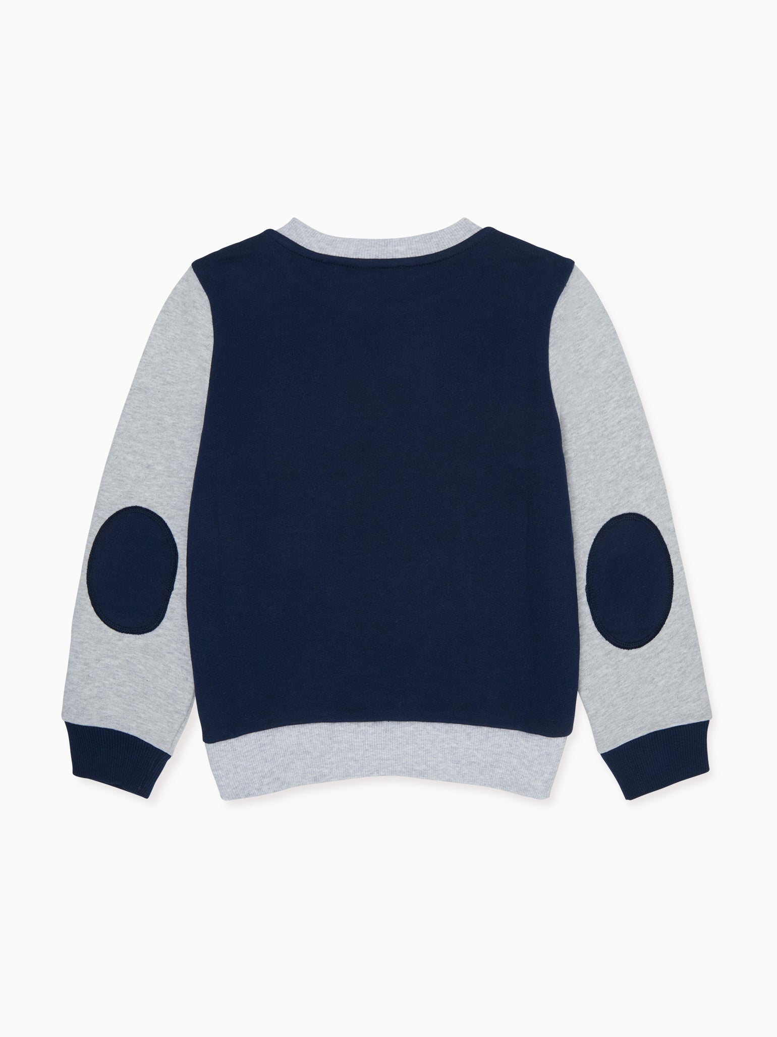 Navy Pernille Kids Cotton Sweatshirt