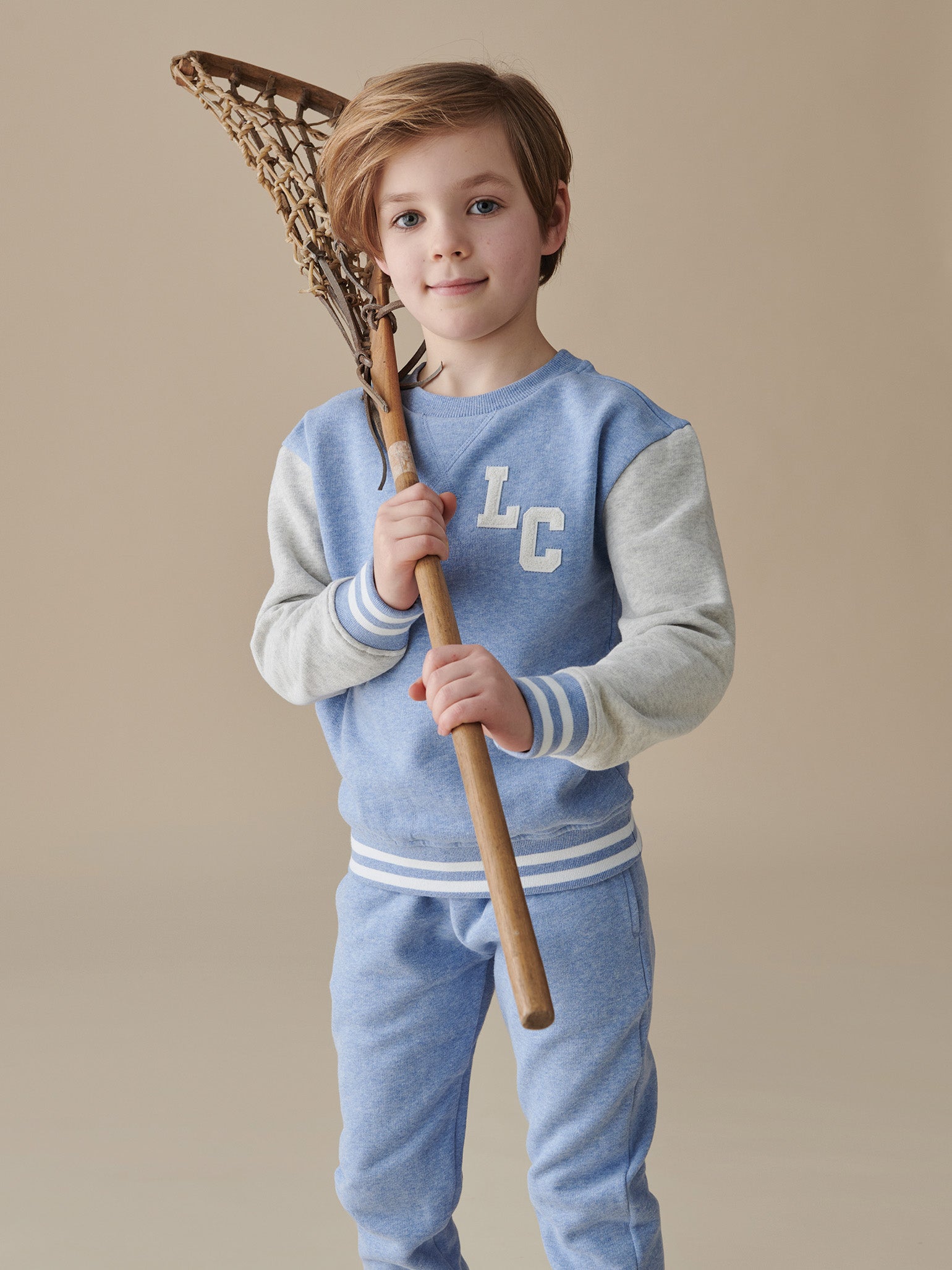 Dusty Blue Pernille Kids Tracksuit