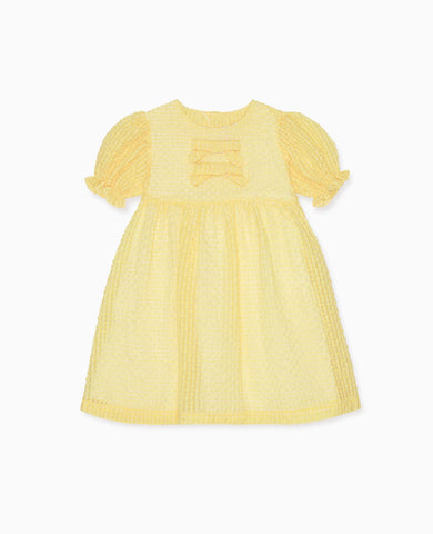 Pale Yellow Petalo Ceremony Girl Dress