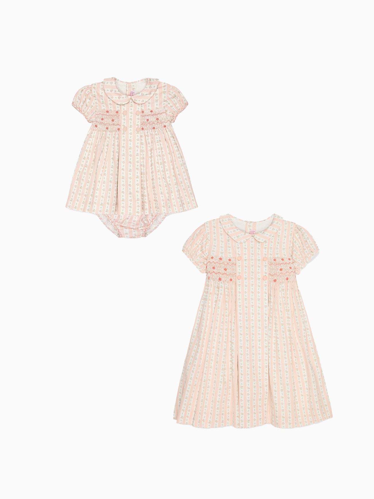Arcadia Girl Dress & Baby Set Outfit Bundle
