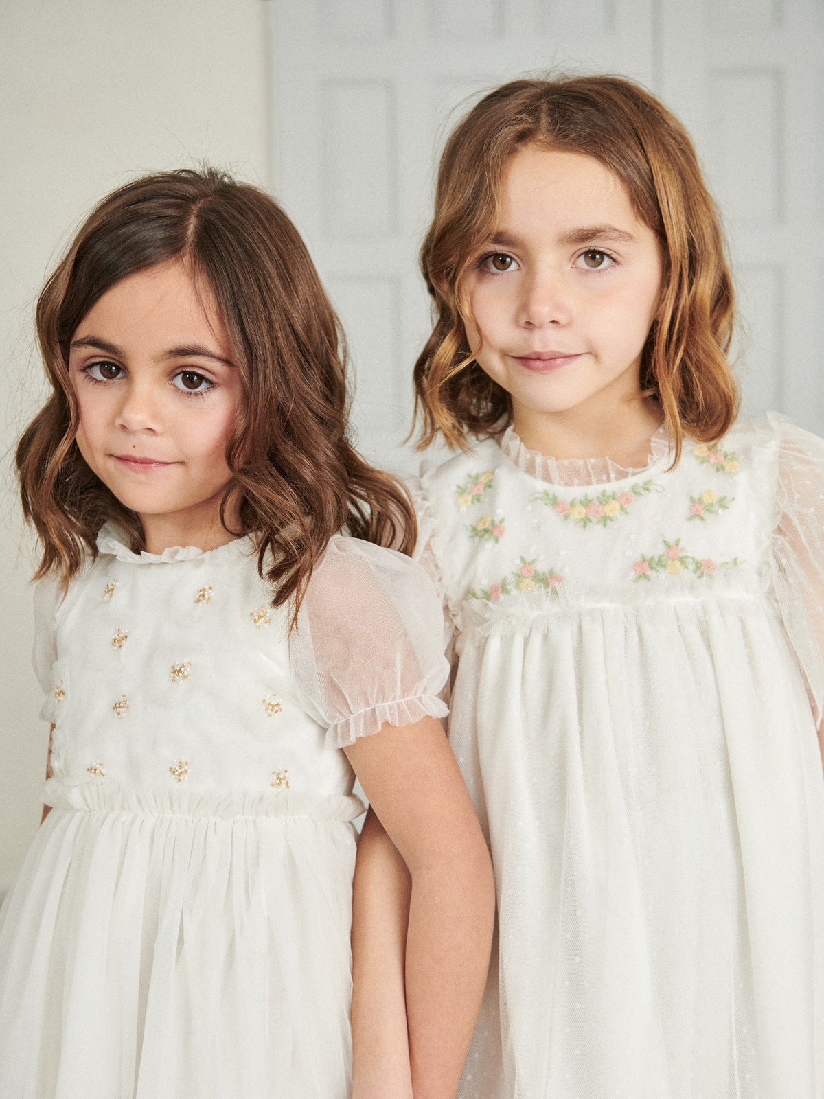 ivory embroidered dress 11 years Primrose Ceremony Girl white dresses for kids 10 12