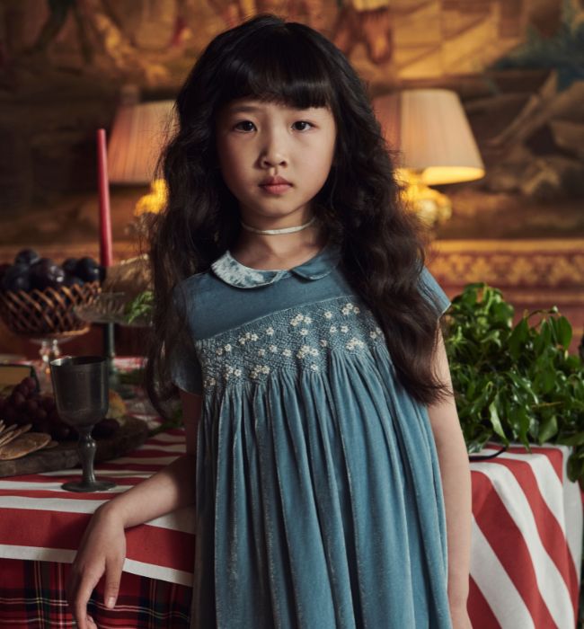 Hill House Home X La Coqueta Pink Floral Stripe Ribbon Charlotte