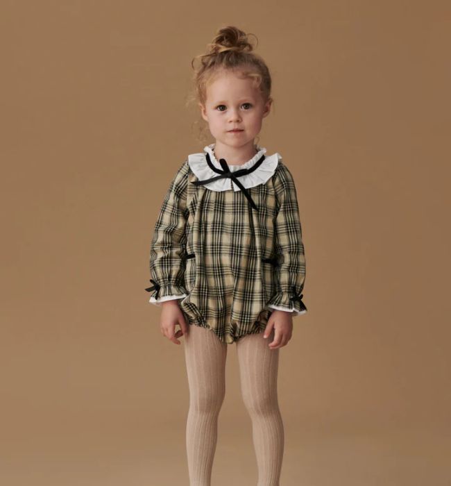 Ivory Large Floral Bow Girl Clip | La Coqueta Kids