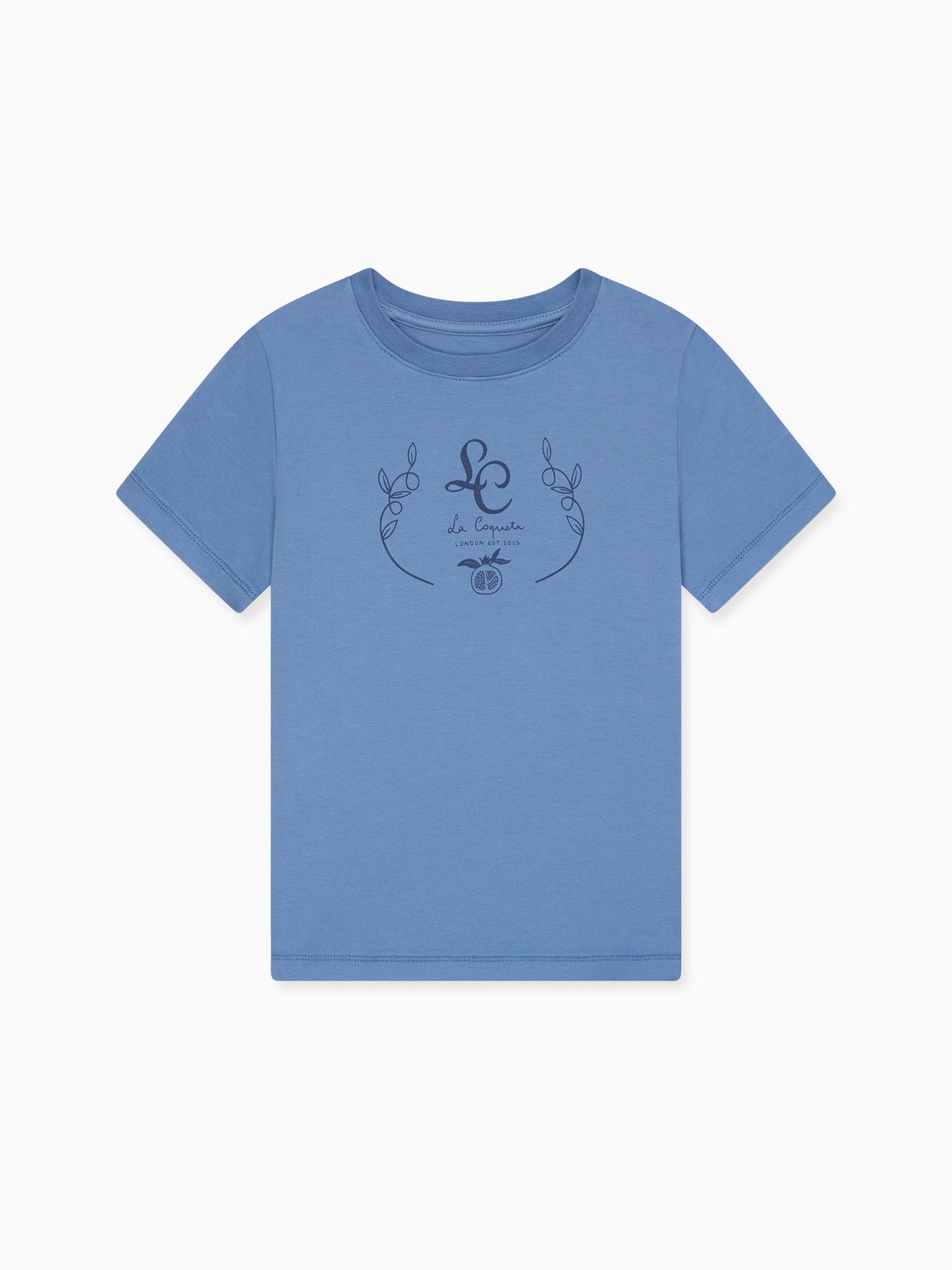 Dusty Blue Rafael Kids T-Shirt