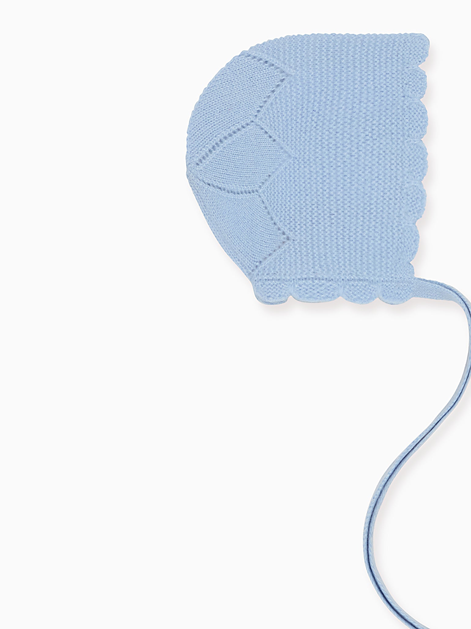 Blue Ramona Cashmere Baby Bonnet