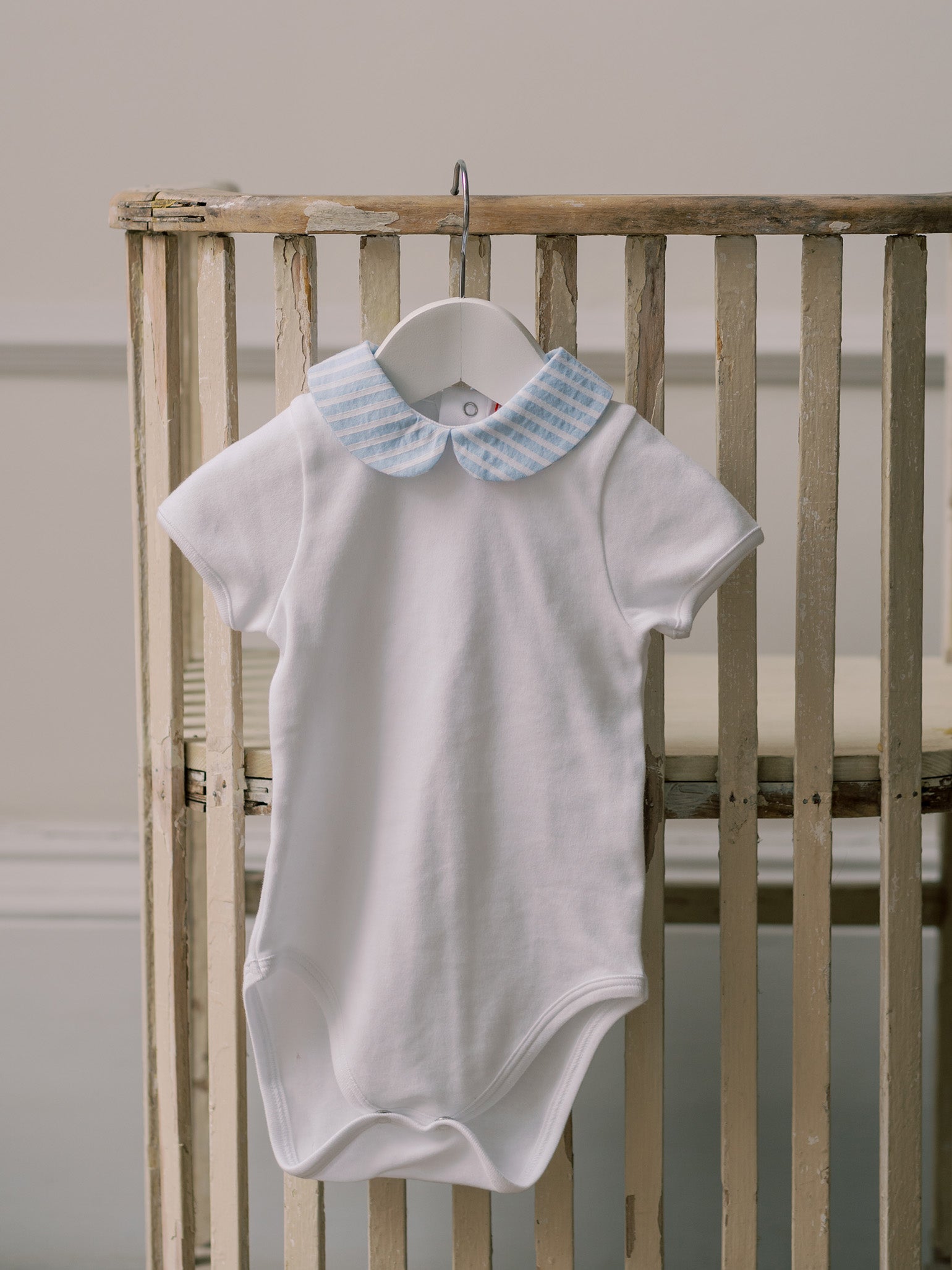 Blue Stripe Raya Baby Bodysuit