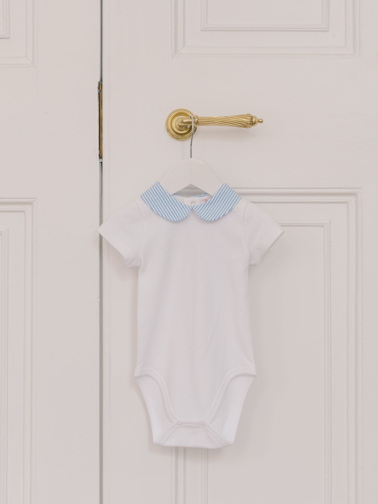 Blue Stripe Raya Baby Body Vest