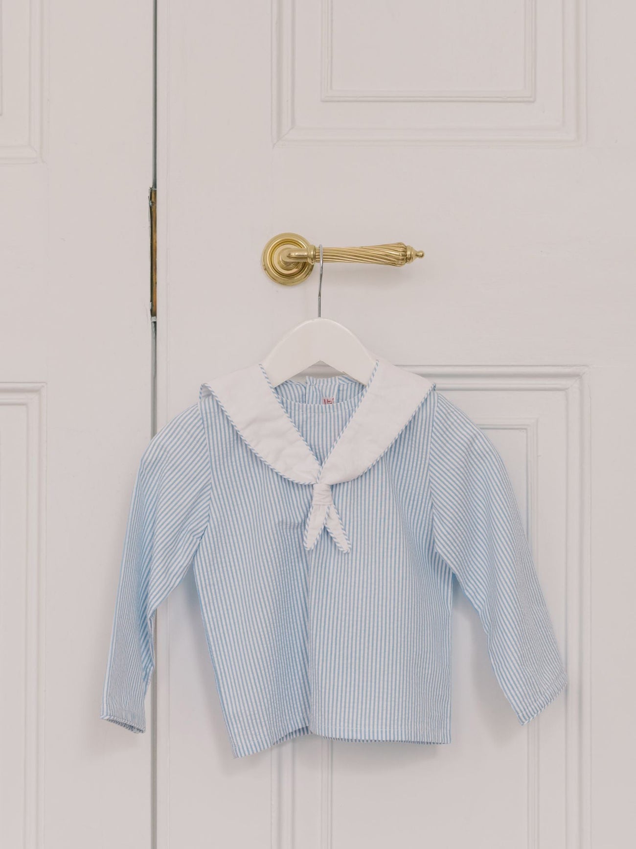 Blue Stripe Rio Baby Shirt