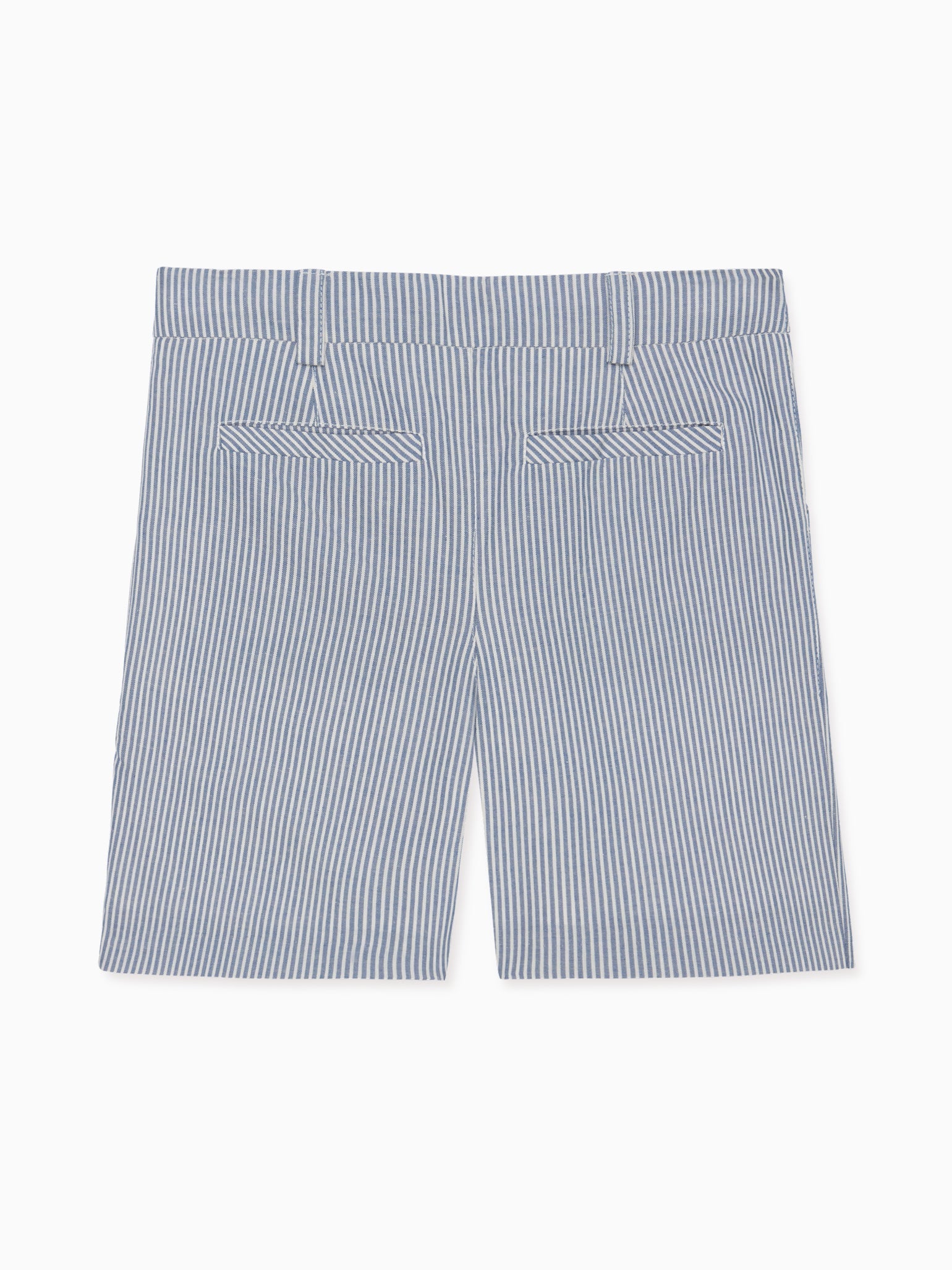 Blue Stripe Romo Boy Chino Shorts