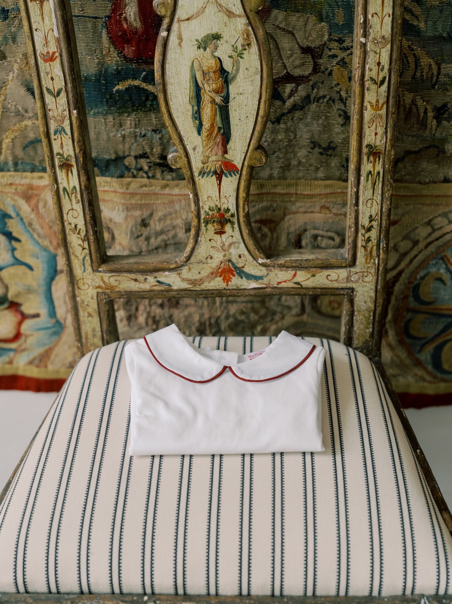 Burgundy Romo Long Sleeve Baby Top