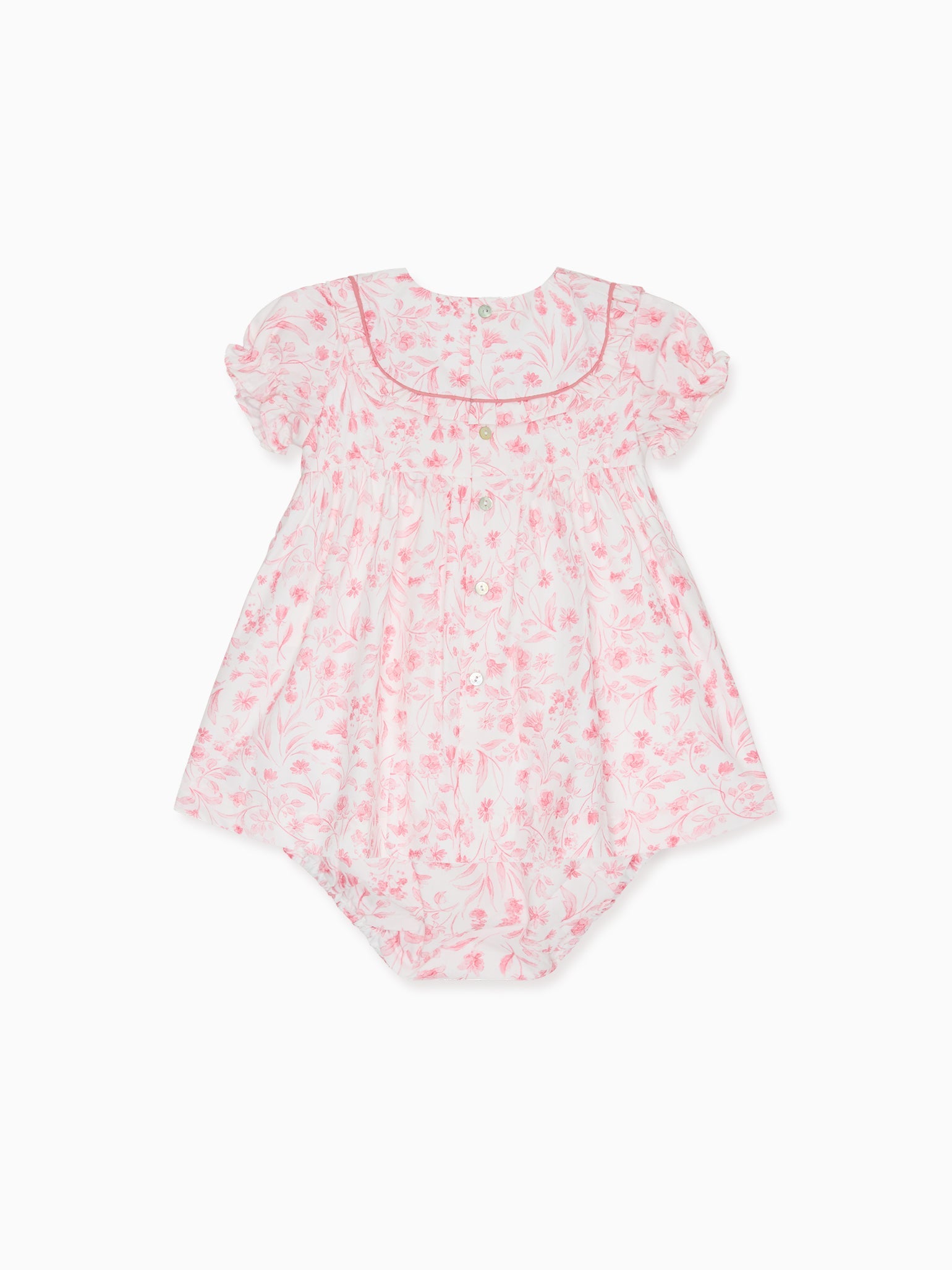 Fuchsia Floral Rosaura Baby Girl Set