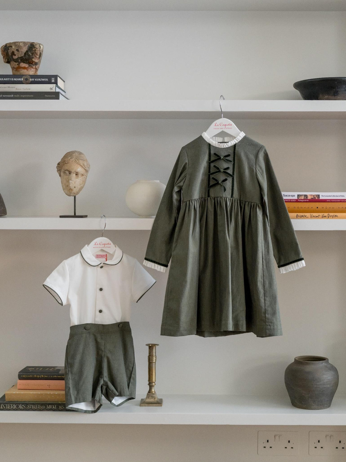 Green Mattia Baby Boy Set