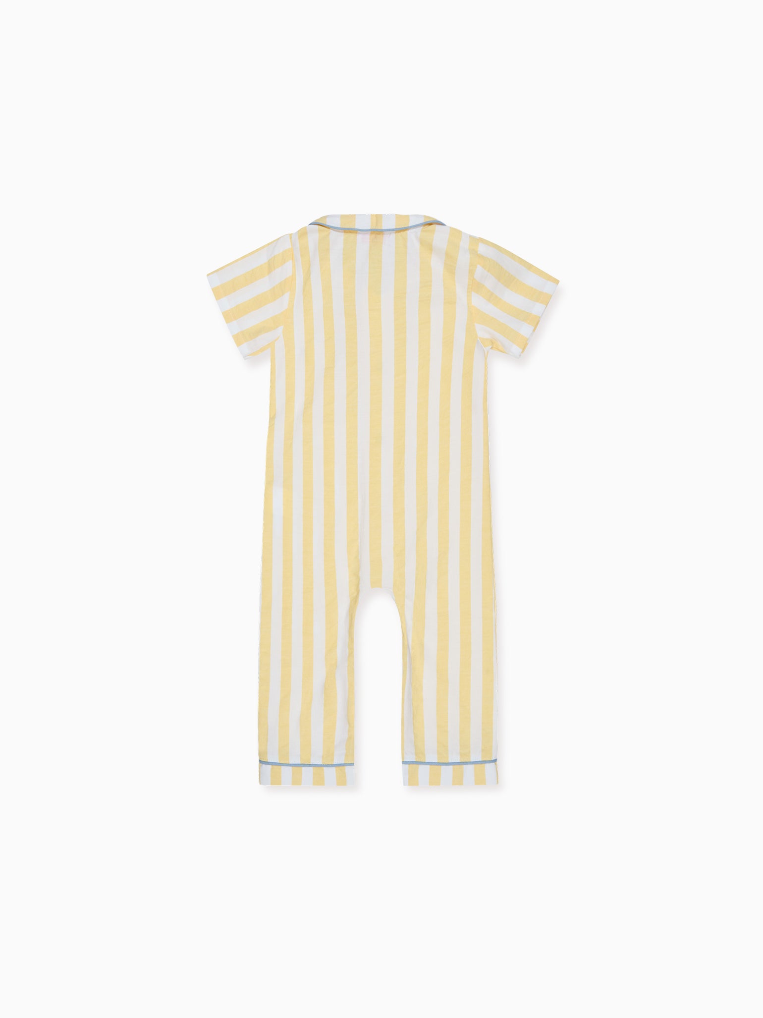 Lemon Stripe Santana Baby Pyjamas