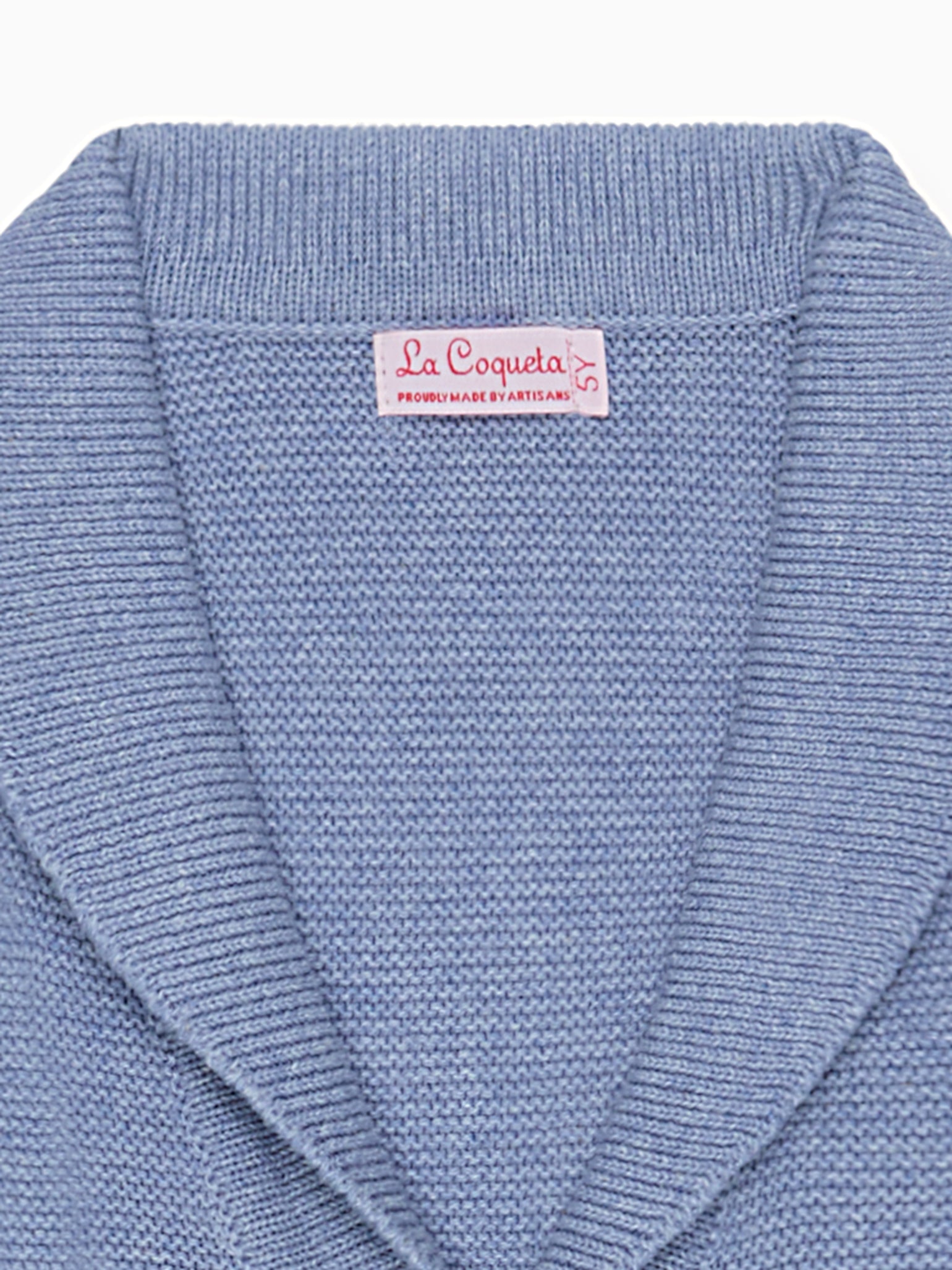 Indigo Selvas Cotton Boy Cardigan