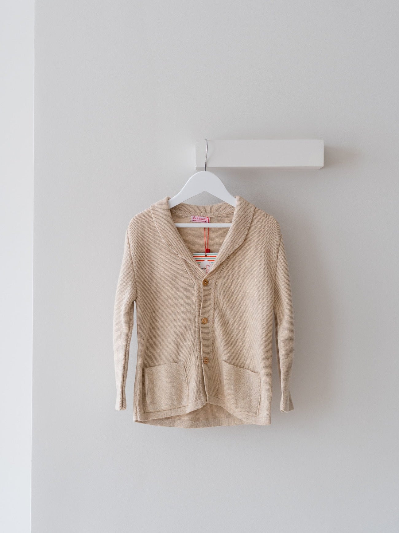 Camel Selvas Cotton Boy Cardigan