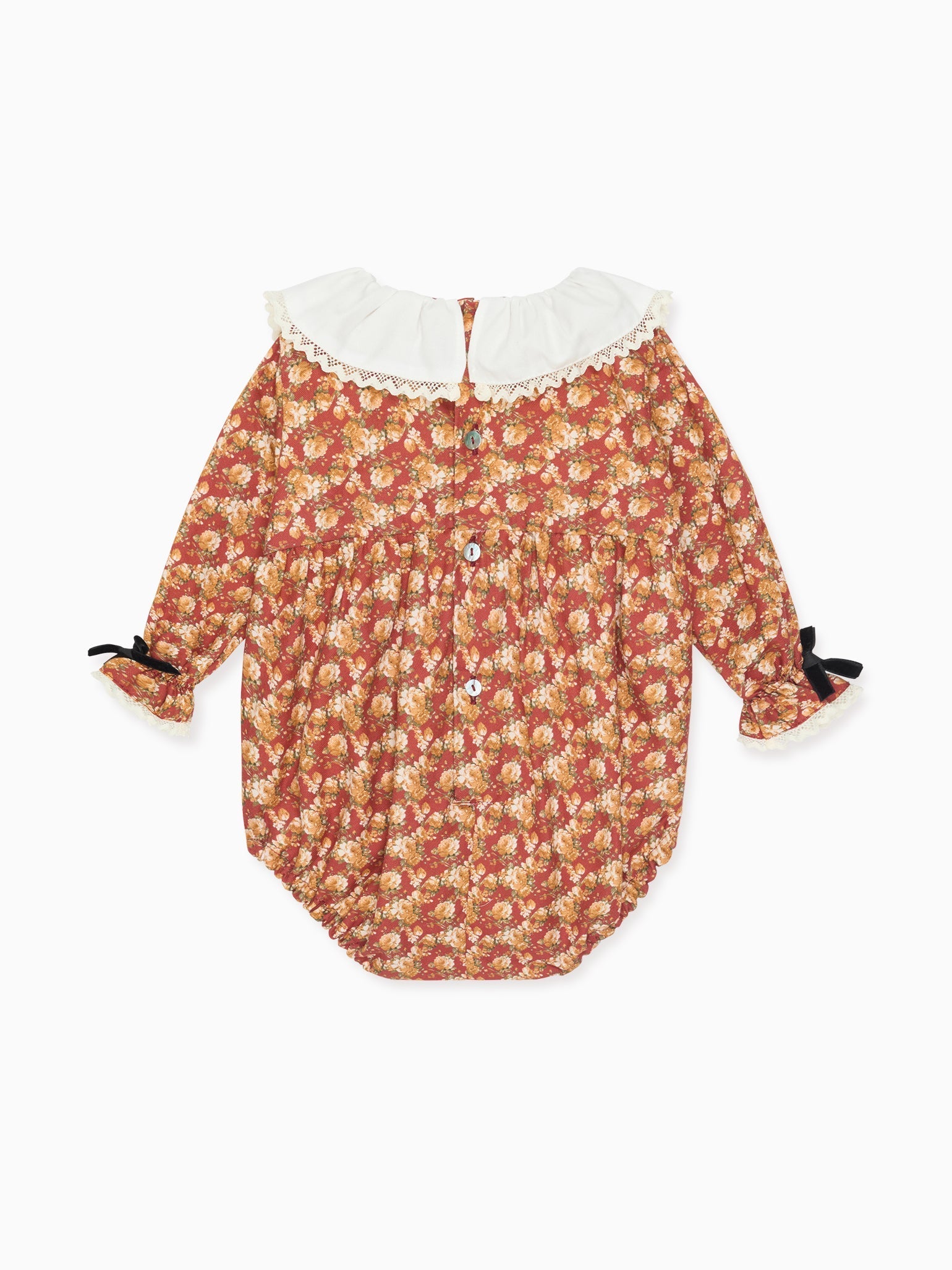 Terracotta Floral Sierra Baby Girl Romper