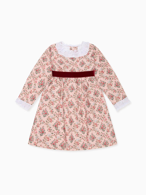 Rose Floral Silas Girl Dress
