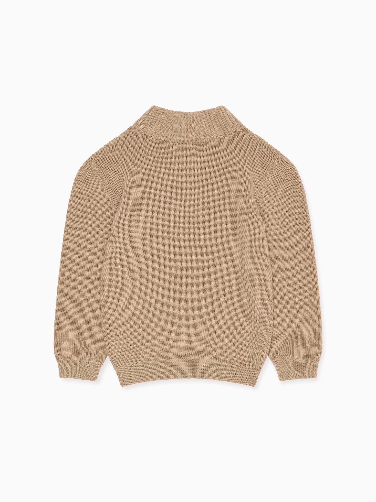 Camel Sonny Merino Boy Sweater