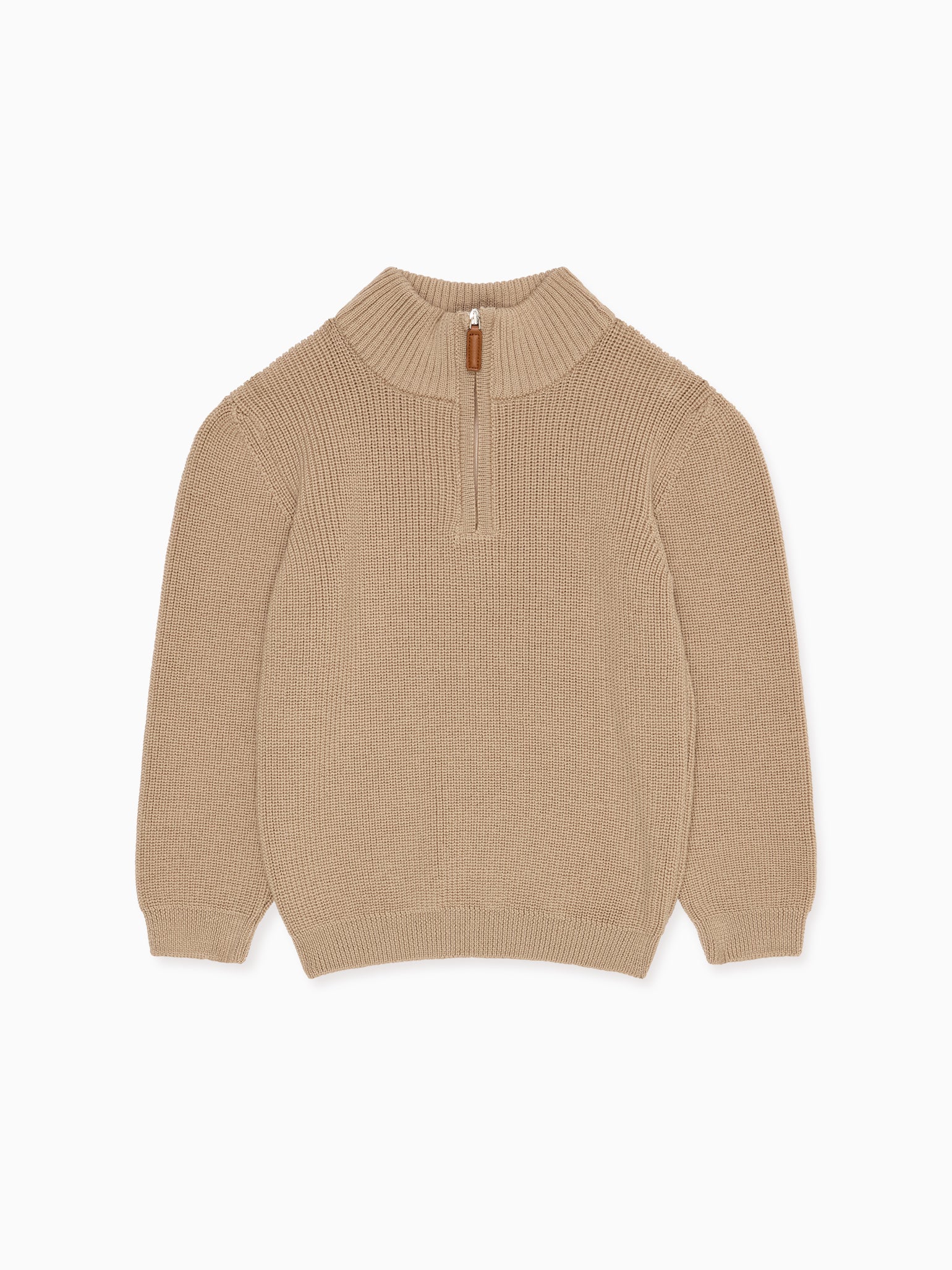 Camel Sonny Merino Boy Sweater