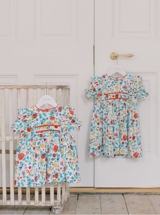 Hill House Home X La Coqueta Lilac Trellis Ellie Nap Dress | La
