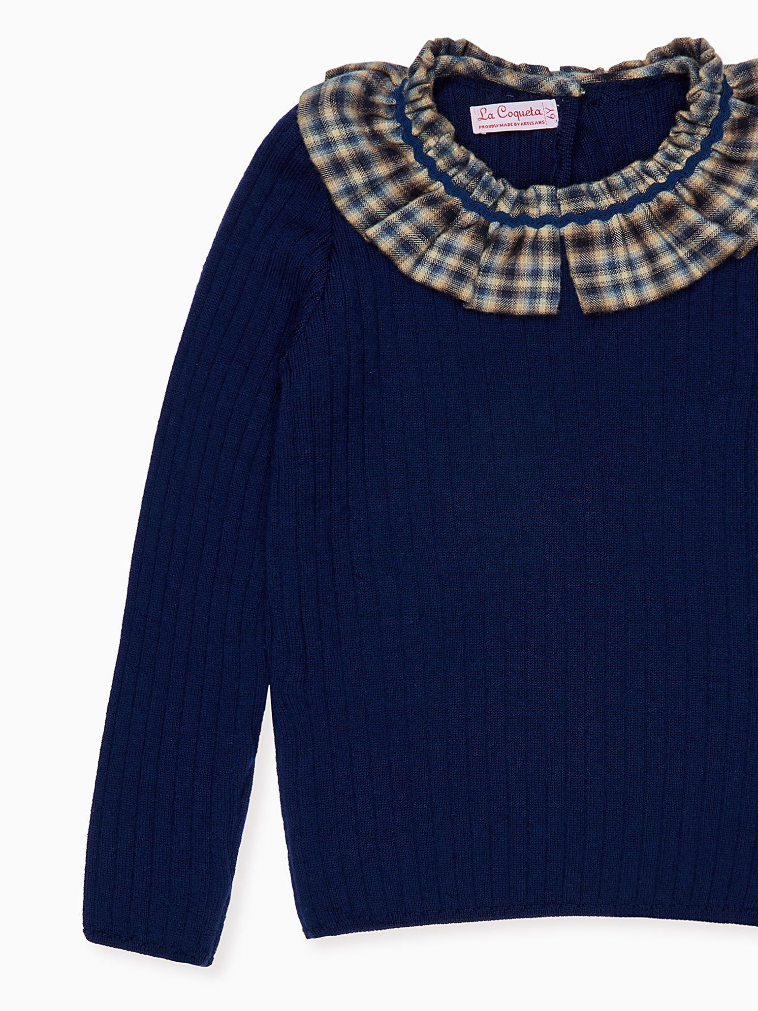 Navy Tavi Merino Girl Jumper