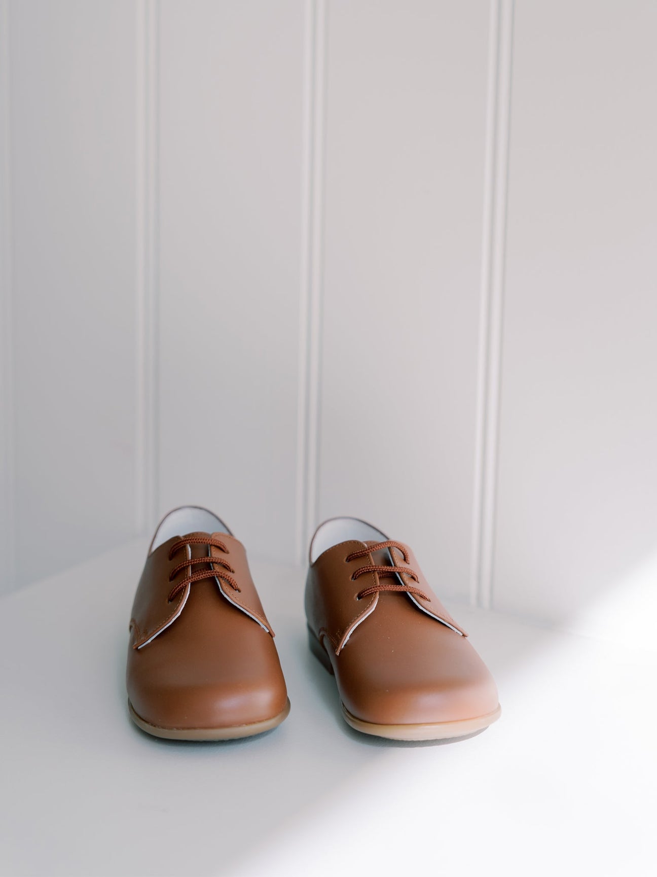 Tan Leather Toddler Inglesito Ceremony Shoes Tan Leather Toddler Inglesito Ceremony Shoes