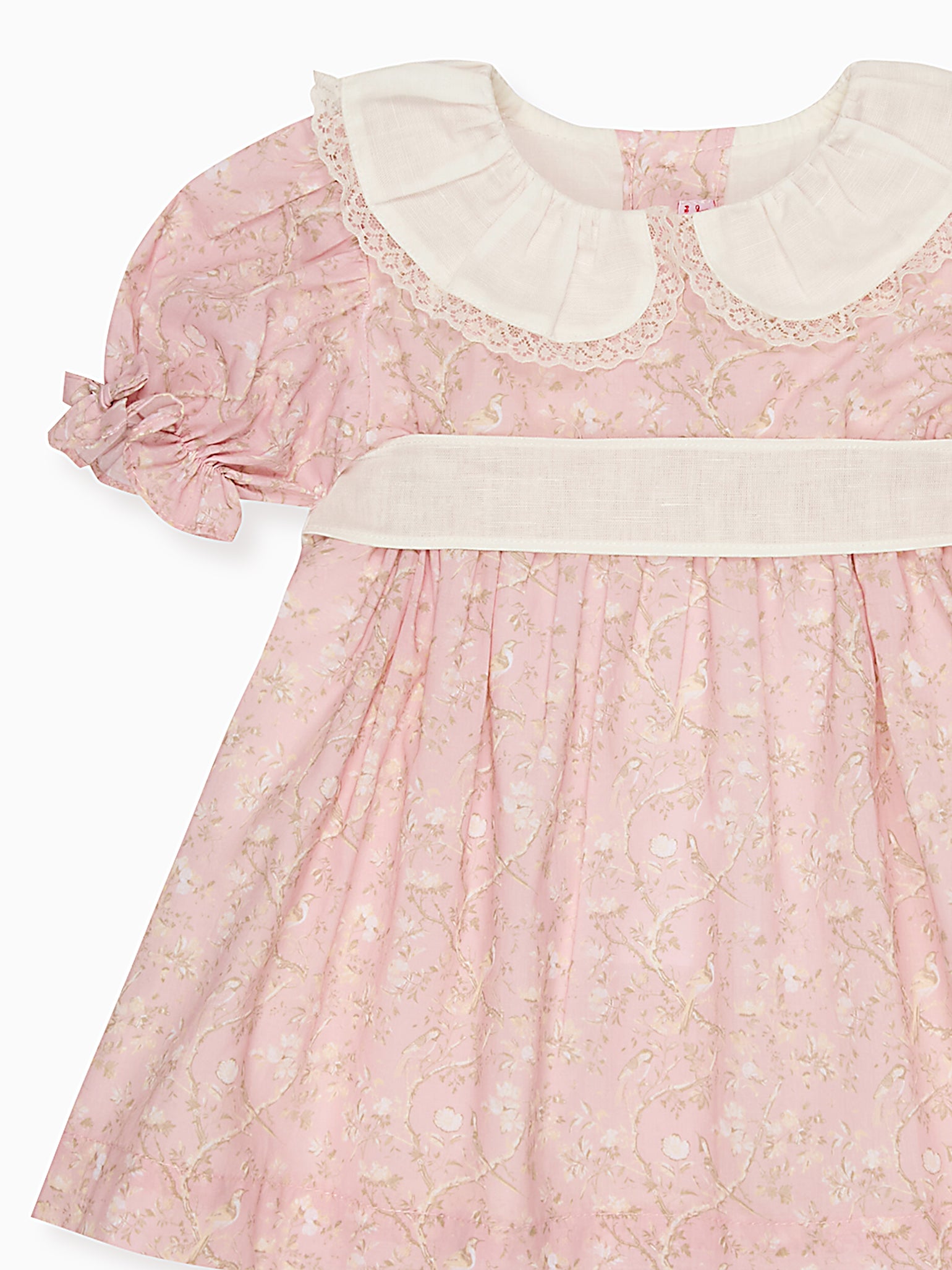 Pink Toile Teresa Baby Girl Set