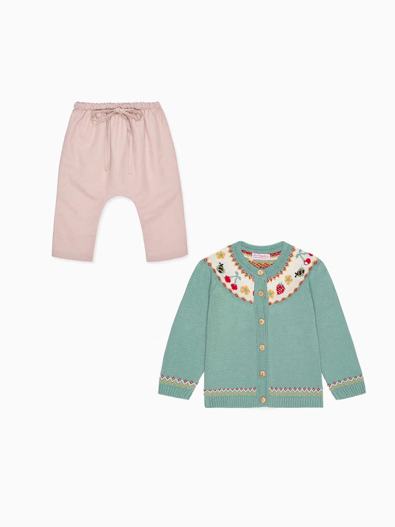 Verano Cardigan & Alex Trousers Baby Outfit Bundle