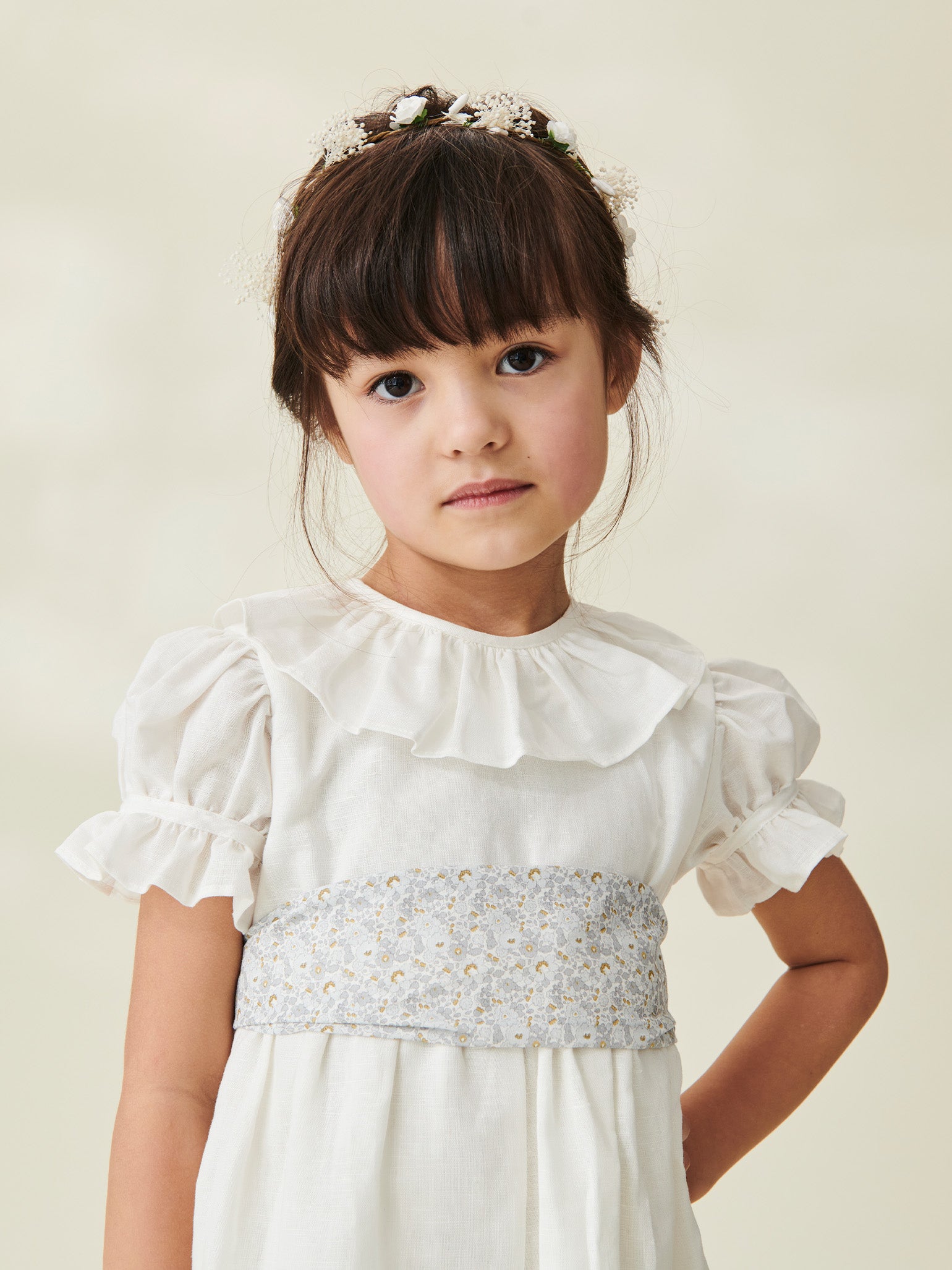 White frock for on sale girl