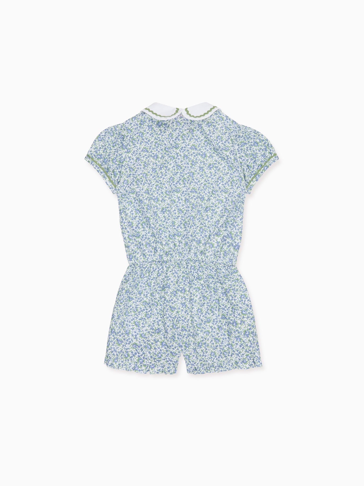 Blue Floral Winslet Girl Playsuit
