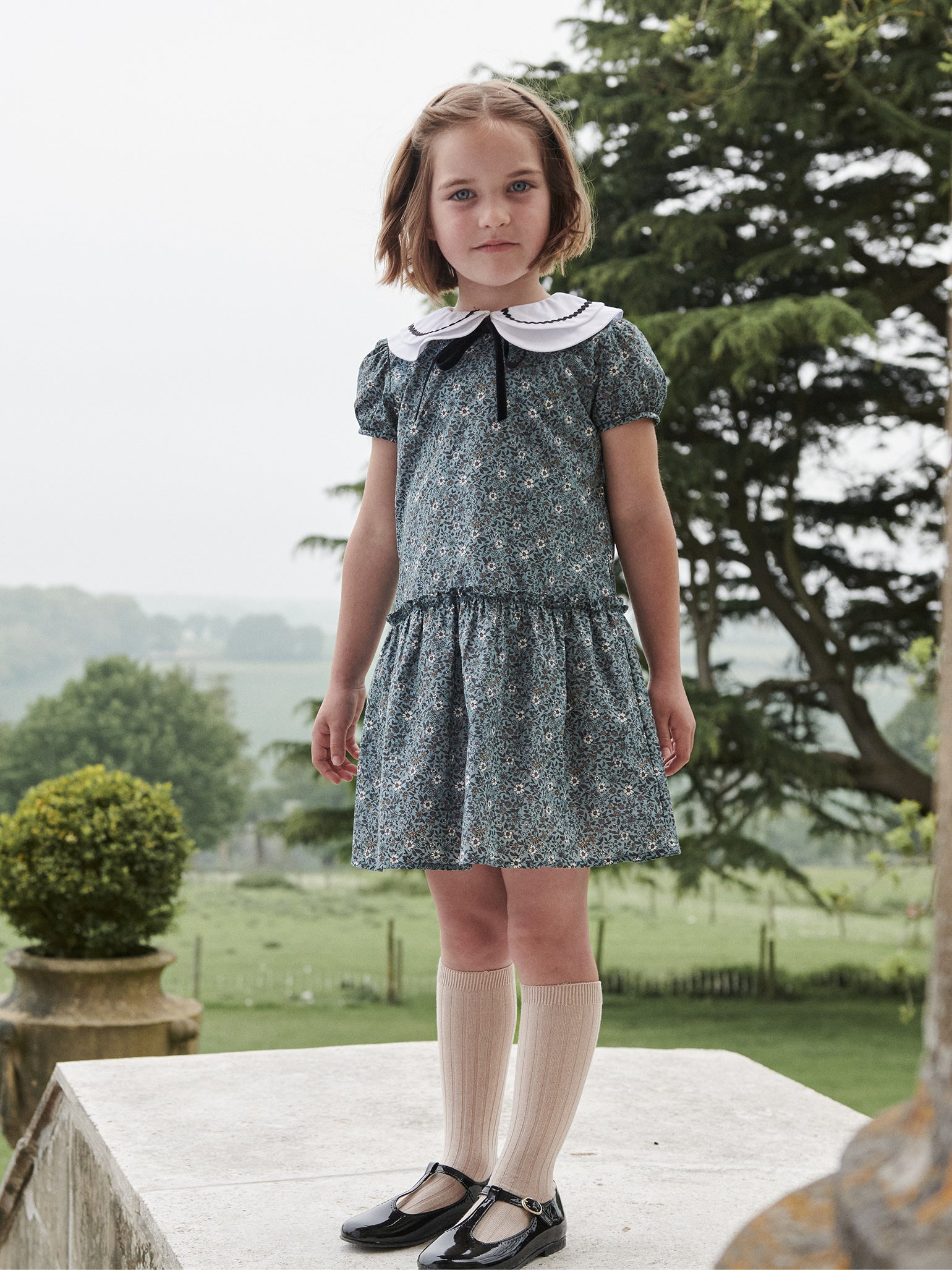 Floral kids dresses best sale