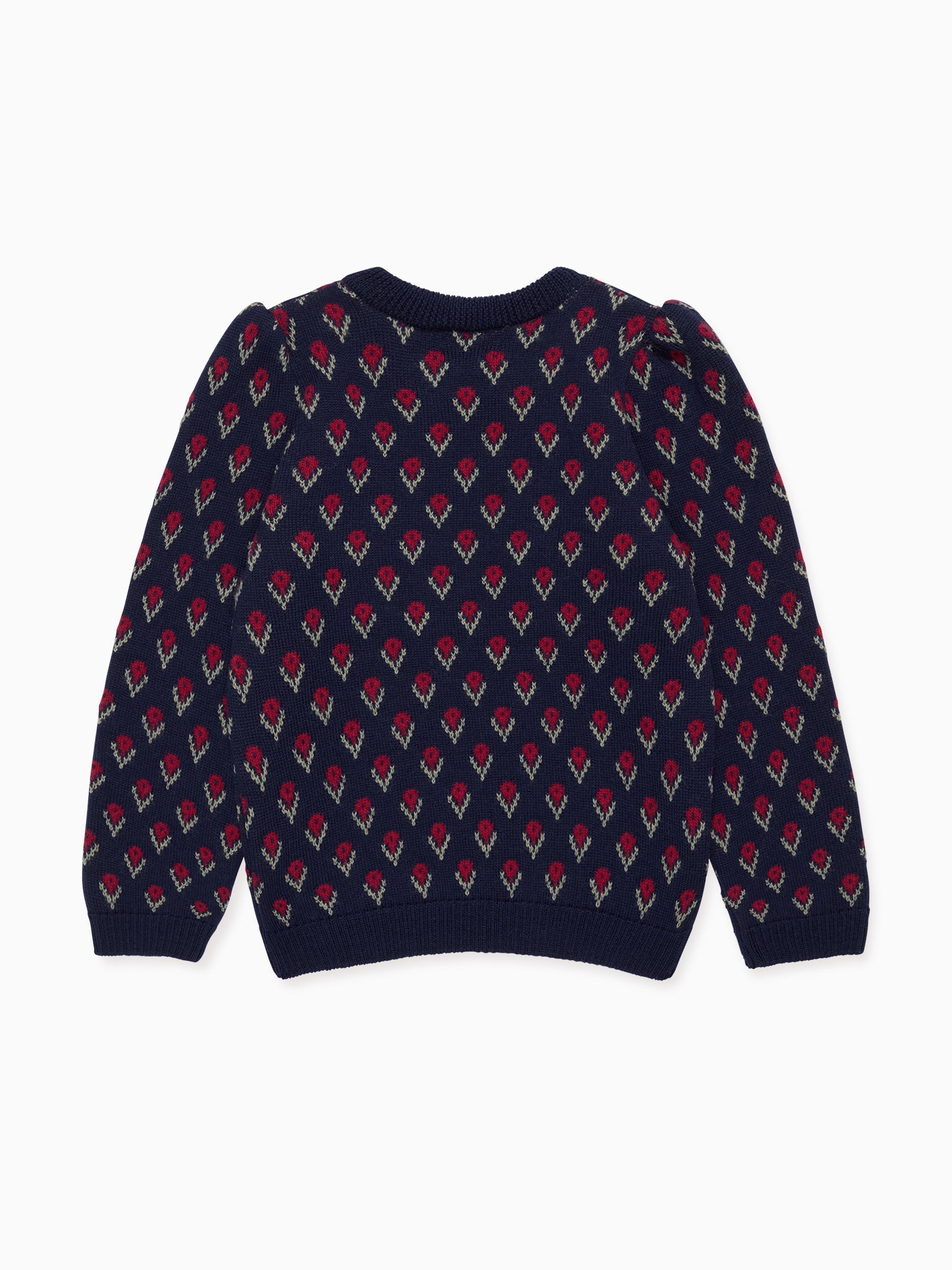 Navy Yara Merino Girl Sweater