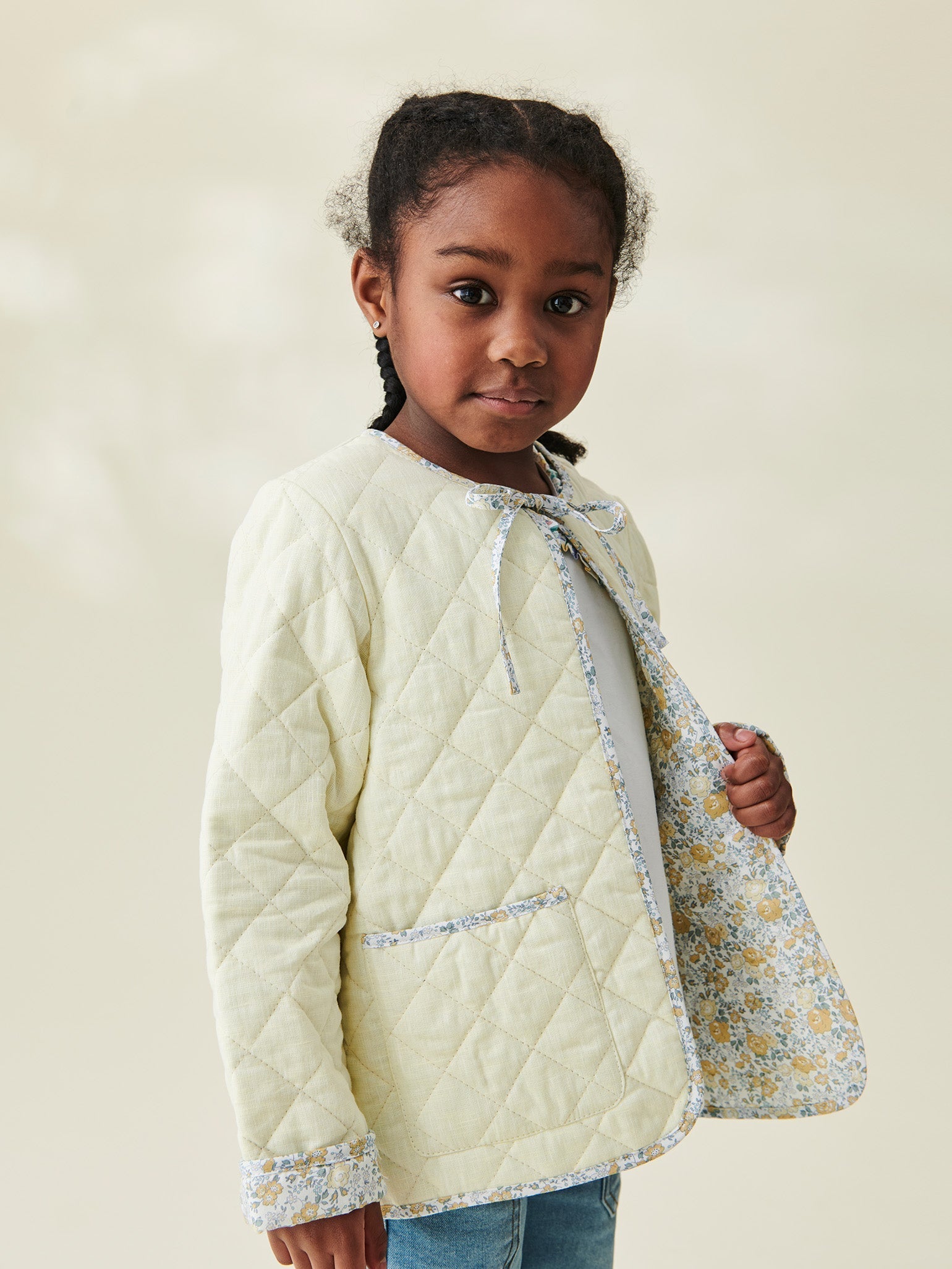 Quilted jacket 2024 baby girl