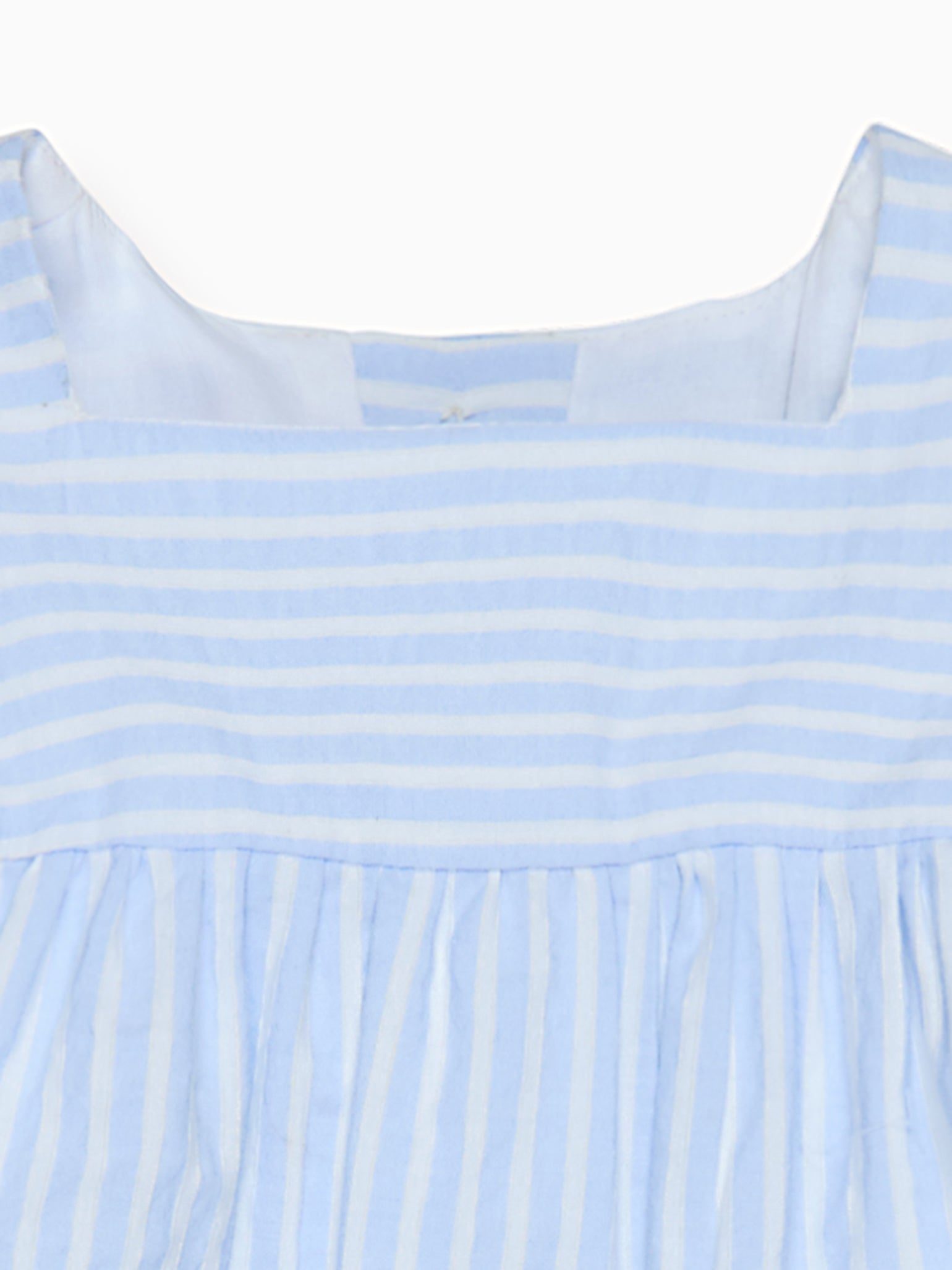 Blue Stripe Zoe Baby Girl Set