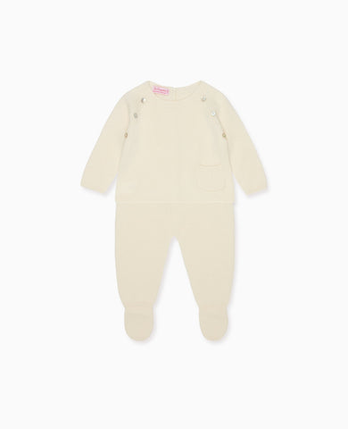 Ivory Zoraida Cashmere Baby Set