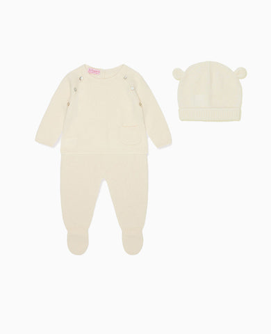 Ivory Zoraida Cashmere Baby Gift Box Set